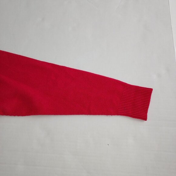 Bianco & Blu Merino Wool Cashmere Blend Pink Sweater Size Medium - Picture 4 of 9